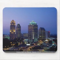 Evening falls over Atlanta, Georgia, U.S.A. Mouse Pads