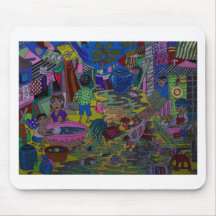 Evening in Toul Chey Mouse Mats