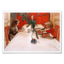 Evening Meal Two Children at Supper (1905) Photo Art