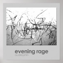 evening rage poster