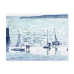 'Evening Sail' Postcard