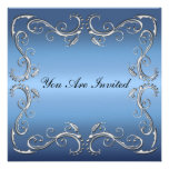 Event Corporate  Any Occasion Invitation Blue