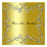 Event Corporate  Any Occasion Invitation Gold