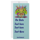 Event Mardi Gras The Queen Style 2 Plse View Notes rack cards
