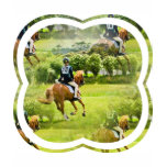 Eventing Horse Girl's T-Shirt