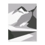 Everest Black - Art Gallery Selection Postcards