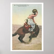 Everett McGucin on Blue Dog Cheyenne Frontier Days Print
