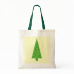 Evergreen Fir Tree. Green Yellow. Christmas Custom bags