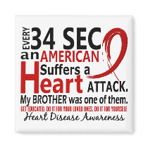 Every 34 Seconds Brother Heart Disease / Attack