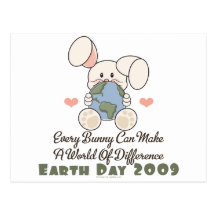 Every Bunny Earth Day Postcards