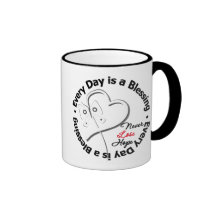 Every Day is a Blessing - Hope Lung Cancer Mugs