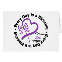 Every Day is a Blessing - Hope Pancreatic Cancer Greeting Cards