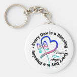 Every Day is a Blessing - Hope Thyroid Cancer keychains