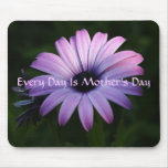 Every Day Is Mother's Day, Purple Daisy mousepads