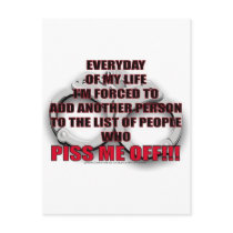 EVERY DAY OF MY LIFE... POST CARDS