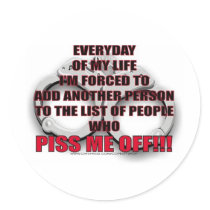 EVERY DAY OF MY LIFE... STICKER