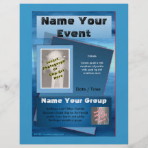 Every Event Flyer - Ocean Blue