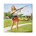 Every Girl Needs a Gun magnets