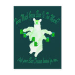 Every Girl's Crazy 'bout a Sharp Dressed Bear postcards