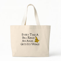 Every Time a Bell Rings Canvas Bags