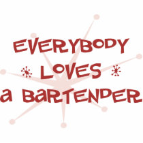 Everybody Loves A Bartender Photo Sculpture