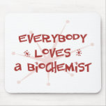 Everybody Loves A Biochemist Mouse Mat
