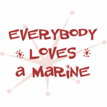 Everybody Loves A Marine Photo Cutouts