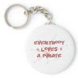 Everybody Loves A Pirate keychains