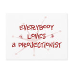 Everybody Loves A Projectionist postcards