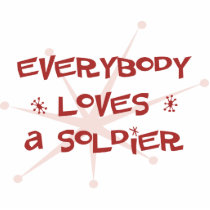 Everybody Loves A Soldier Photo Sculptures