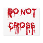 Everybody loves blood post card