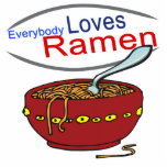 Everybody Loves Ramen Parody photo sculptures
