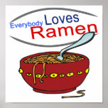 Everybody Loves Ramen Parody posters