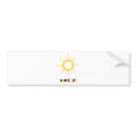 Everybody loves the Sun bumper stickers