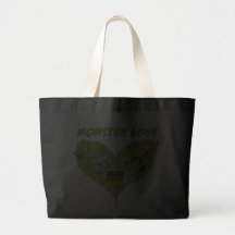 Everybody Needs A Little Monster Love Canvas Bag