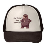 EVERYBODY'S GONE SQUATCHIN - Funny Bigfoot Logo Hat
