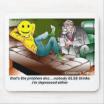 Everybody's In Therapy Funny Tees Mugs Cards Gifts Mouse Pad