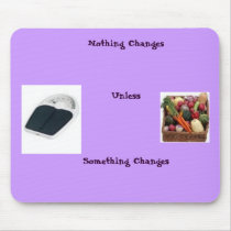 Everyday Diet Motivation Mouse Mat
