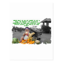 EVERYDAY FOOD CHOICES POST CARDS