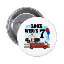 Everyday Heroes 7th Birthday buttons