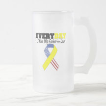 Everyday I Miss My Father-in-Law Military Coffee Mug
