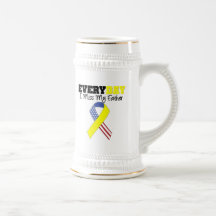 Everyday I Miss My Father Military Mugs