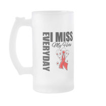 Everyday I Miss My Hero Heart Disease Coffee Mugs