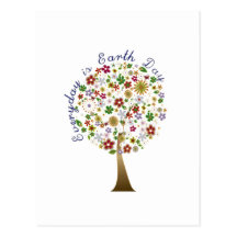 Everyday is earth day postcard