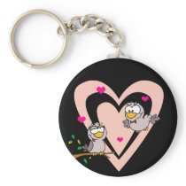 Everyday Romance: Love Birds keychains