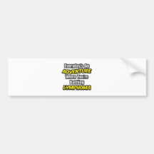 Everyday's An Adventure...Lymphoma Bumper Sticker