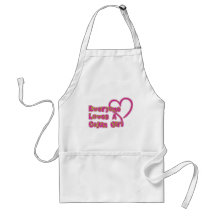 Everyone Loves A Cajun Girl Apron