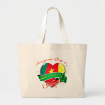Everyone Loves a Cameroonian girl Tote Bag