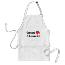 Everyone Loves A German Girl Apron