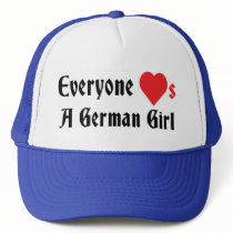 Everyone Loves A German Girl Hats